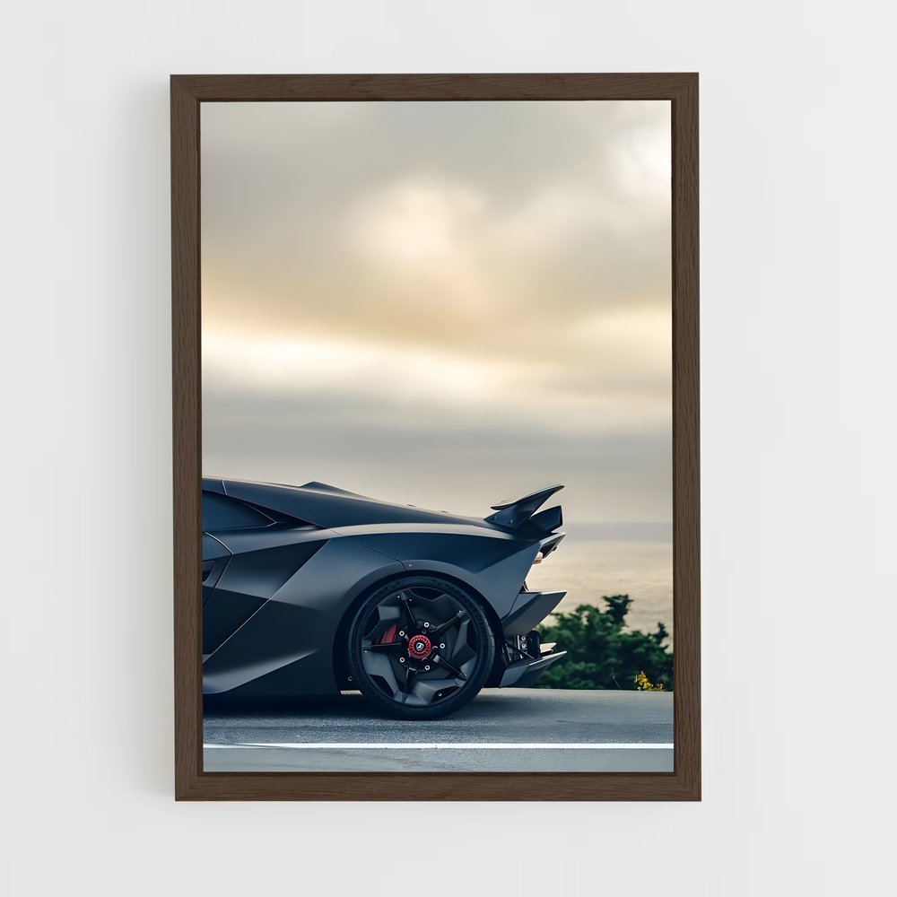 Poster Lamborghini Vision (vue 5)